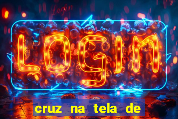 cruz na tela de cruz das